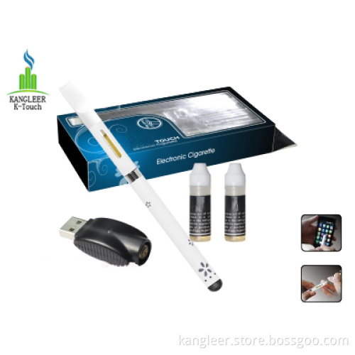 2015 The Newest Lady Slim E Cig, with Touch Pen Function Vaporizer, K-Touch Pen E-Cigarette, Touch Pen for iPhone and Touch PC